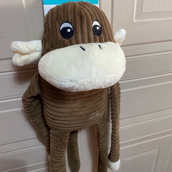 Zippy Paws Monkey With Squeaker 17" - Picture 6 of 6
